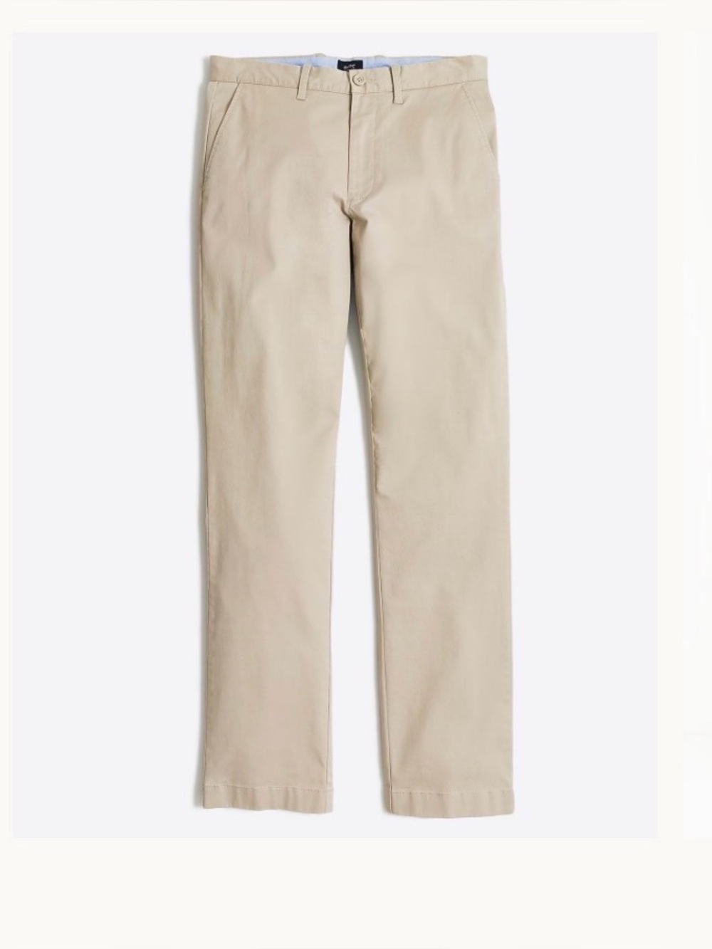 J Crew Sutton Straight Chino Pants - Khaki